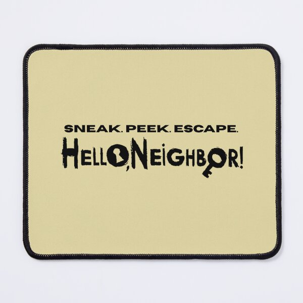 Item preview, Hello Neighbor Sneak Peek Escape designed and sold by Meandmyshop.