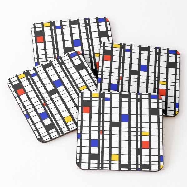Item preview, Primary Mondrian inspired design  designed and sold by Lunasuxxx.