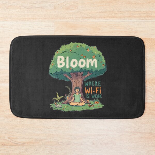 Item preview, Bloom Where Wi-Fi Is Weak designed and sold by ConfuseLab Alt.