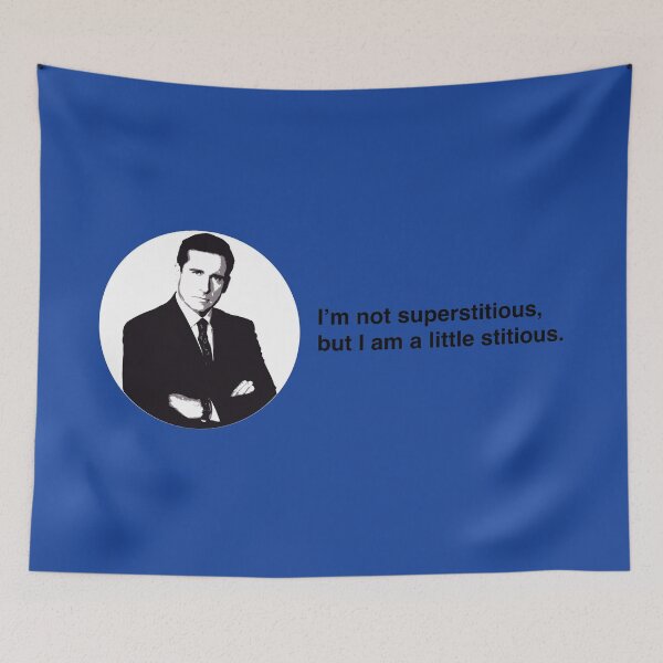 Item preview, I'm Not Superstitious designed and sold by Mercy Ray.
