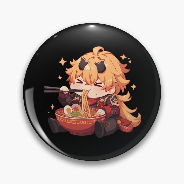 Item preview, Game Thoma Chibi Ramen Moment Genshin Impact Anime designed and sold by Raslbazola.
