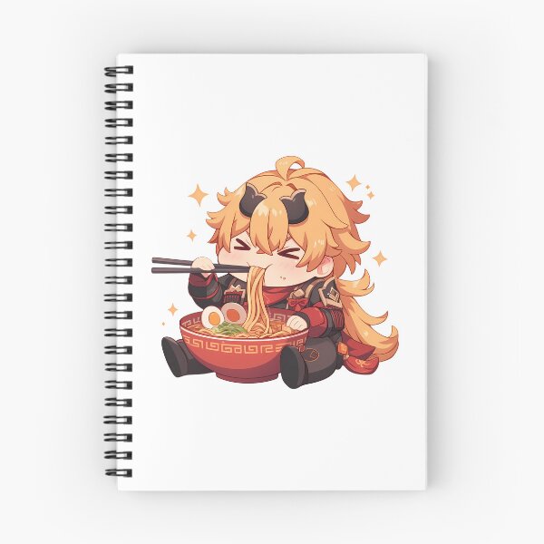 Item preview, Game Thoma Chibi Ramen Moment Genshin Impact Anime designed and sold by Raslbazola.