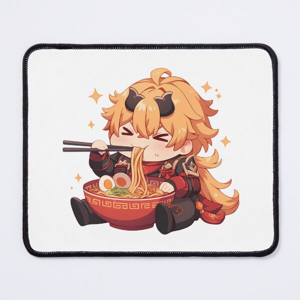 Item preview, Game Thoma Chibi Ramen Moment Genshin Impact Anime designed and sold by Raslbazola.