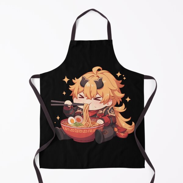 Item preview, Game Thoma Chibi Ramen Moment Genshin Impact Anime designed and sold by Raslbazola.