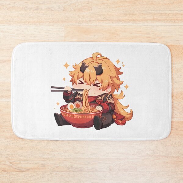 Item preview, Game Thoma Chibi Ramen Moment Genshin Impact Anime designed and sold by Raslbazola.