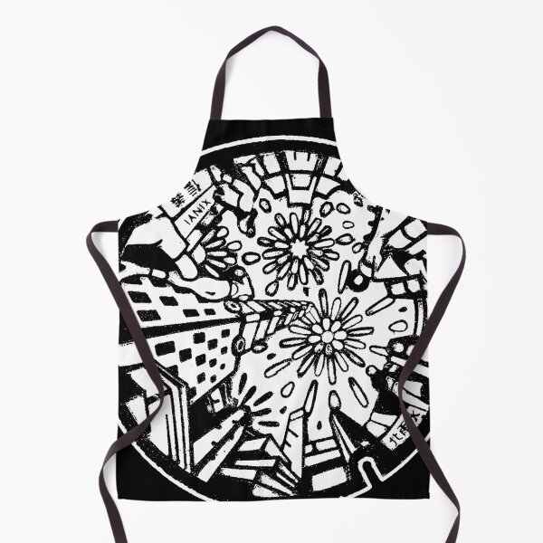 Item preview, Taiwan - Manhole in Xinyi - Taipei 101 and fireworks motif - White Inverted designed and sold by mattraski.
