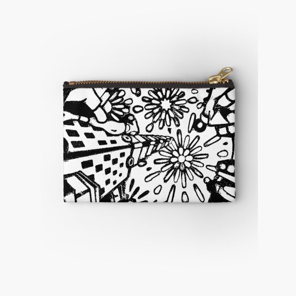 Item preview, Taiwan - Manhole in Xinyi - Taipei 101 and fireworks motif - White Inverted designed and sold by mattraski.