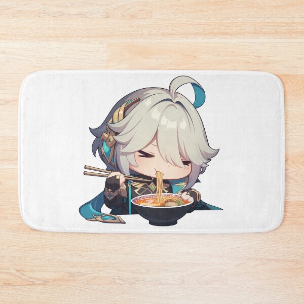 Item preview, Alhaitham Genshin Impact Kawaii Ramen Chibi Anime Moment designed and sold by Raslbazola.