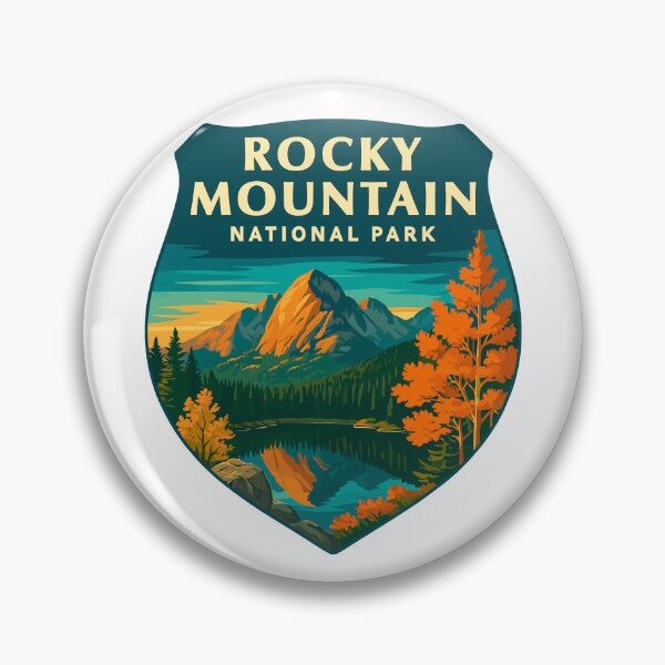 Item preview, Rocky Mountain National Park Colorado Sticker designed and sold by Ismeal Von.