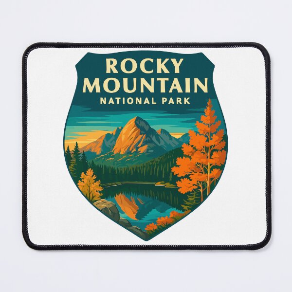 Item preview, Rocky Mountain National Park Colorado Sticker designed and sold by Ismeal Von.