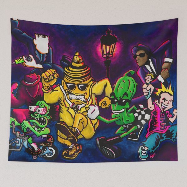 Item preview, In the Alley - original painting  designed and sold by K8 Anderson Art.