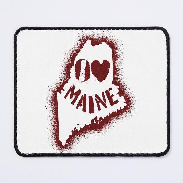Item preview, Creepy Face I Love Maine designed and sold by pelagio.