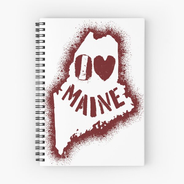 Item preview, Creepy Face I Love Maine designed and sold by pelagio.