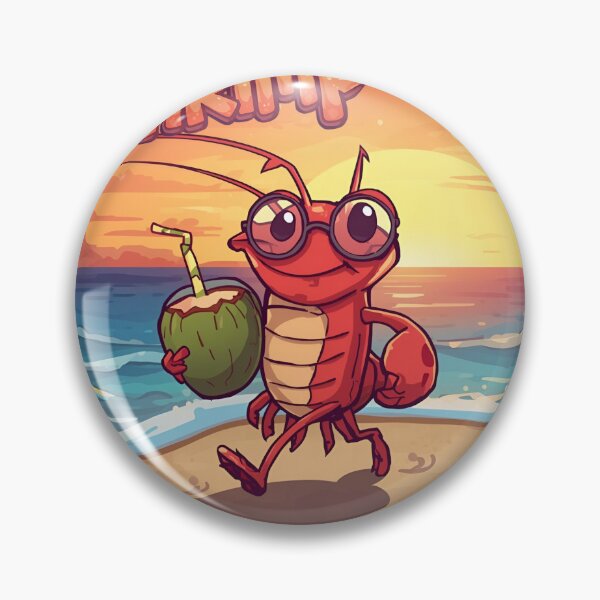 Item preview, Cra-Shrimp Beach Walker designed and sold by HOUSE OF TIST.
