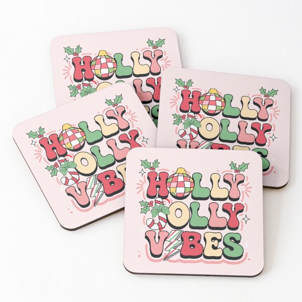 Item preview, Holly Jolly Vibes designed and sold by AtTeeTime.