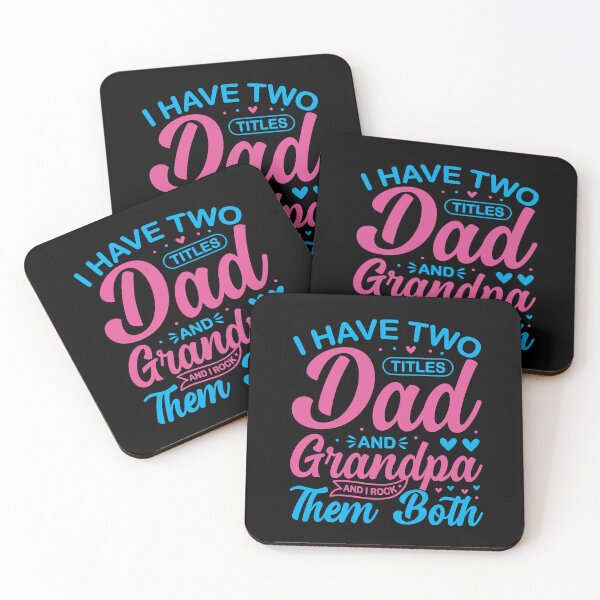 Item preview, I Have Two Titles Dad and Grandpa – Family Pride designed and sold by MursalinDesigns.