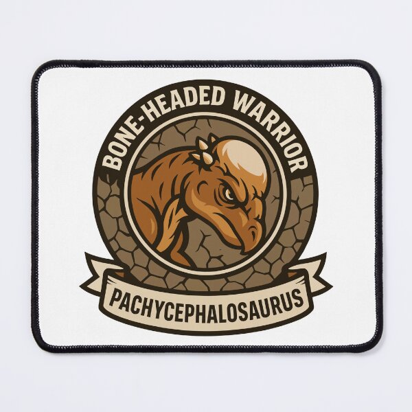 Item preview, Pachycephalosaurus – Bone-Headed Warrior Dinosaur Art designed and sold by WildlifeInc.