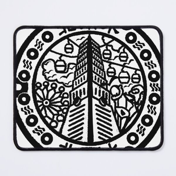 Item preview, Taipei 101 motif on Manhole in Taiwan - Black designed and sold by mattraski.