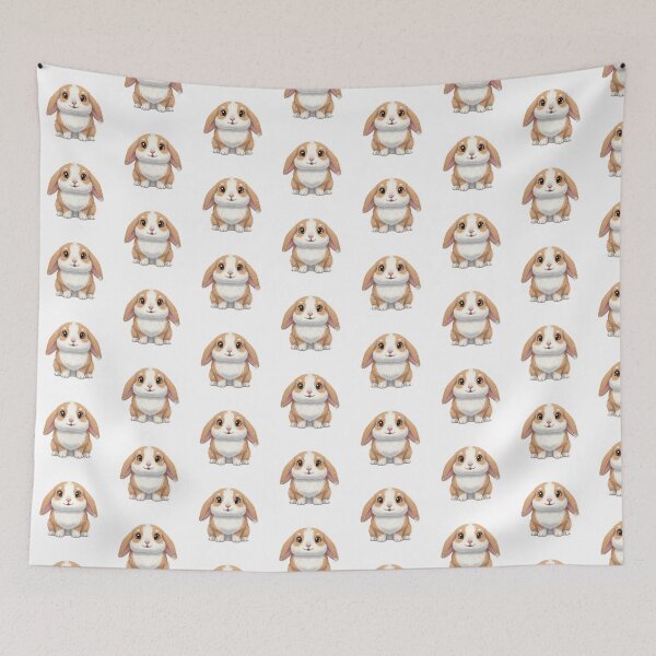 Item preview, Tan bunny with snowflake designed and sold by The Cozy Cauldron.