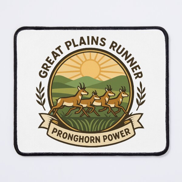 Item preview, Great Plains Runner Pronghorn designed and sold by WildlifeInc.