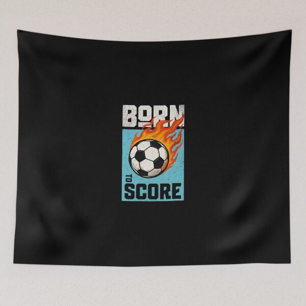 Item preview, Born to Score T-Shirt – Soccer Player Graphic Tee designed and sold by The Upside Down.