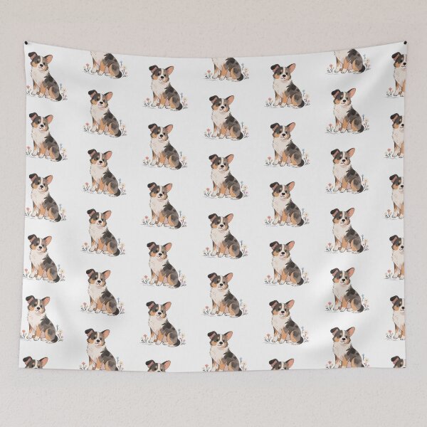 Item preview, Australian Cattle Dog Puppy Nursery Art designed and sold by TheAnimalZ00.