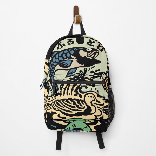 Item preview, Fish and Duck on Manhoel in Japan - Color Cutout designed and sold by mattraski.