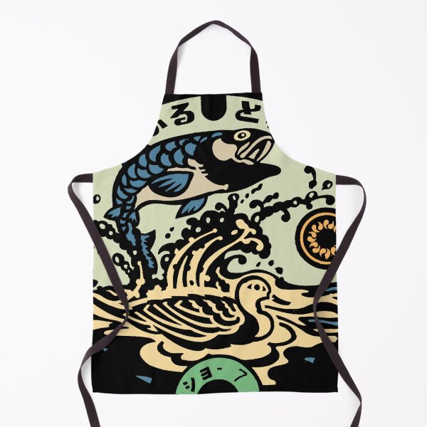 Item preview, Fish and Duck on Manhoel in Japan - Color Cutout designed and sold by mattraski.