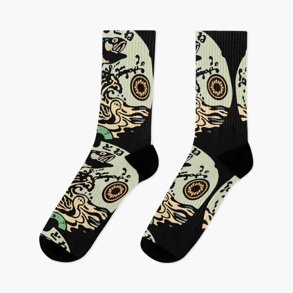 Item preview, Fish and Duck on Manhoel in Japan - Color Cutout designed and sold by mattraski.