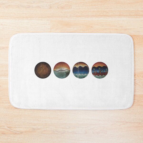 Item preview, Hand-Painted Church Earth Globes Genesis – Historical Wall Art Print & Decor designed and sold by PETTY CASH RECORDS.
