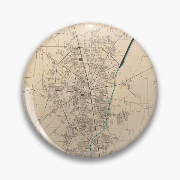 Item preview, Gujranwala City Map of Punjab, Pakistan - Vintage designed and sold by deMAP.