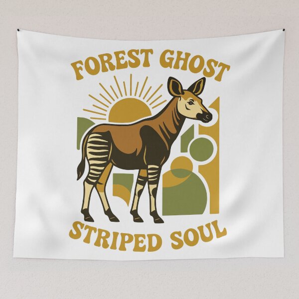 Item preview, Okapi - Forest Ghost  designed and sold by WildlifeInc.