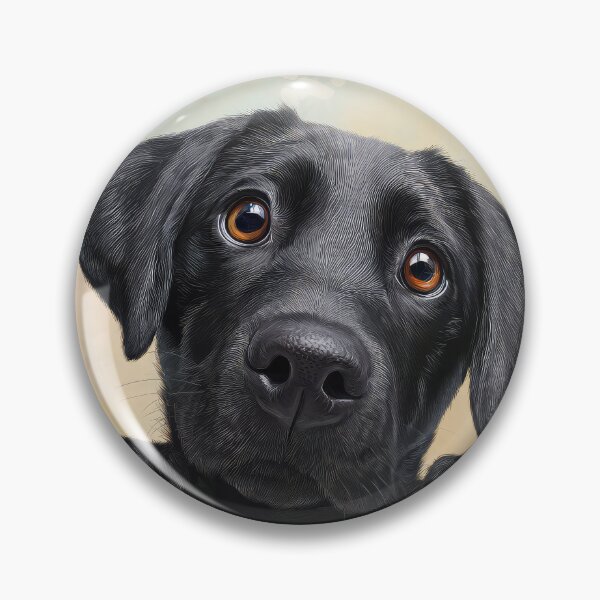 Item preview, Black Lab Peeking over Wall 02 designed and sold by Elisabeth Lucas.