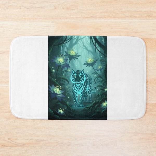 Item preview, Emerald Tiger – Keeper of the Forest designed and sold by Cherry Dreams.