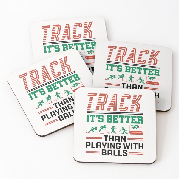 Item preview, Funny Track and Field Athlete Better Than Playing with Balls designed and sold by jaygo.
