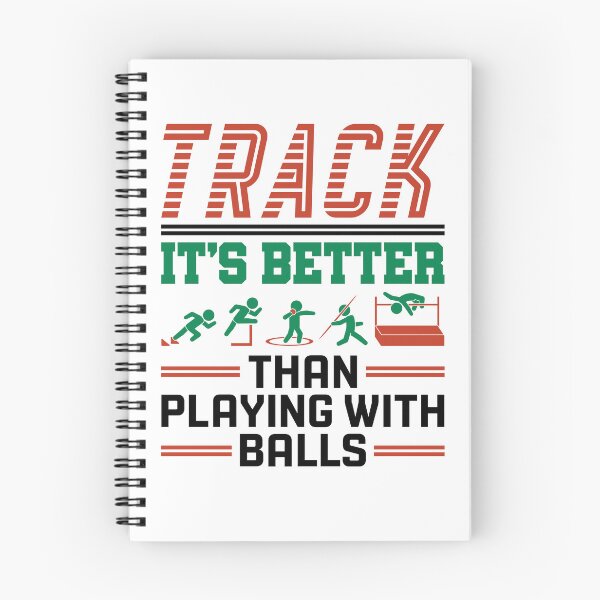 Item preview, Funny Track and Field Athlete Better Than Playing with Balls designed and sold by jaygo.