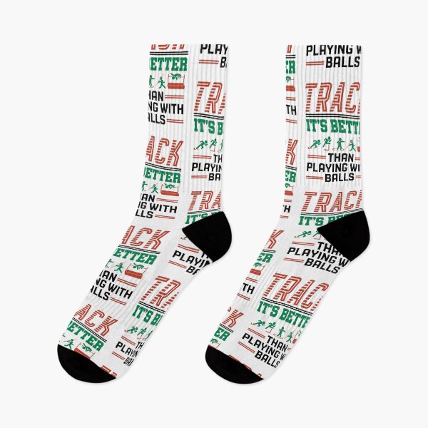 Item preview, Funny Track and Field Athlete Better Than Playing with Balls designed and sold by jaygo.