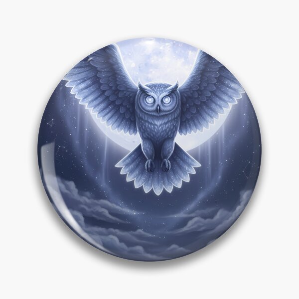 Item preview, Moonlight Owl – The Silent Watcher designed and sold by Cherry Dreams.