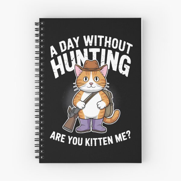 Item preview, Funny Hunting Saying Hunter Cat Kitten designed and sold by Sea4Adventures.