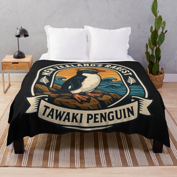 Item preview, Tawaki Penguin of New Zealand designed and sold by WildlifeInc.