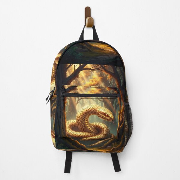 Item preview, Golden Serpent – Light of the Ancient Woods designed and sold by Cherry Dreams.
