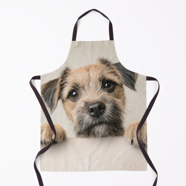 Item preview, Border Terrier Peeking over Wall 01 designed and sold by Elisabeth Lucas.