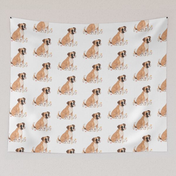 Item preview, Boxer Puppy Nursery Art designed and sold by TheAnimalZ00.