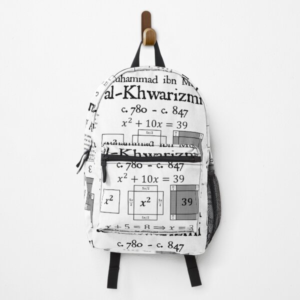 Item preview, Nerdy Vintage Al-Khwarizmi Quadratic Completing Square Math Science Teacher Black Text designed and sold by MathWare MathClips.