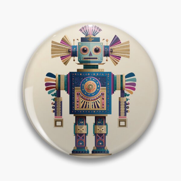 Item preview, Hugo the Decopunk Robot designed and sold by GreatestMinds.
