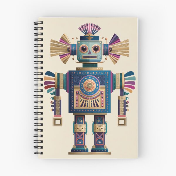 Item preview, Hugo the Decopunk Robot designed and sold by GreatestMinds.