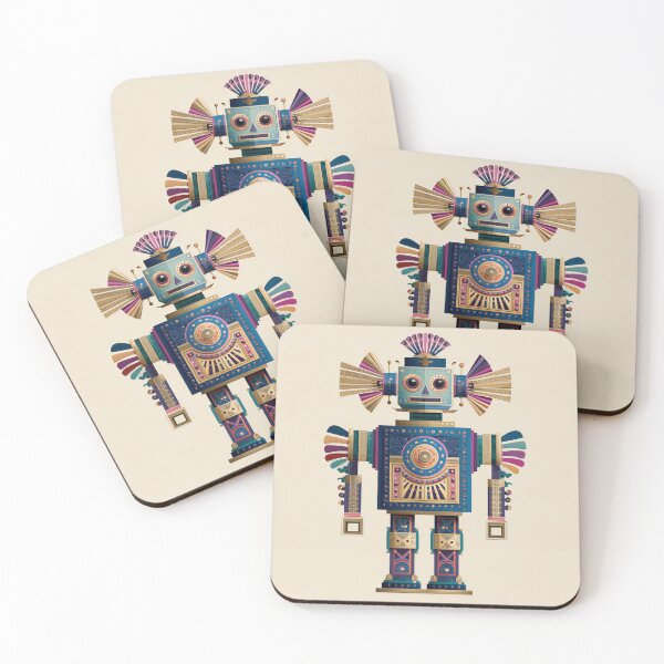 Item preview, Hugo the Decopunk Robot designed and sold by GreatestMinds.