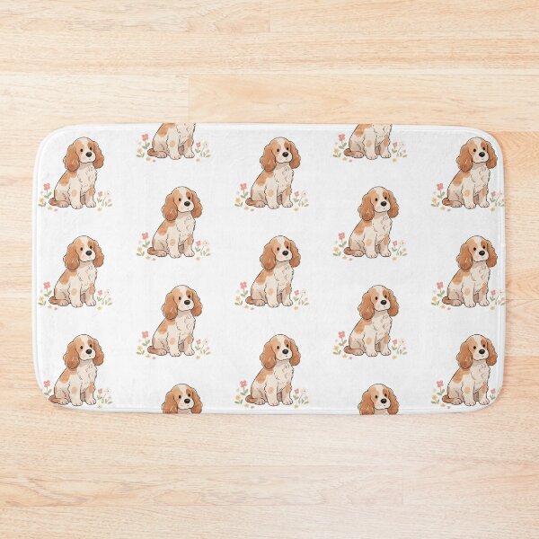 Item preview, English Cocker Spaniel Puppy Nursery Art designed and sold by TheAnimalZ00.