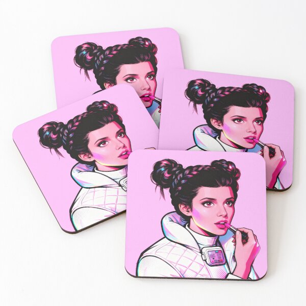 Item preview, The Rebel Princess Pop (PINK) - POP ART  designed and sold by CleverCulture.