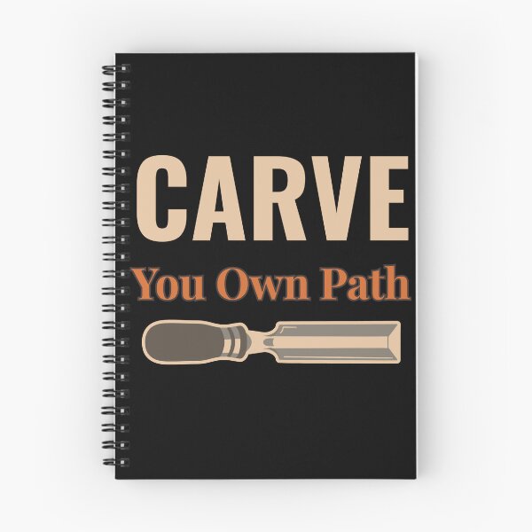 Item preview, Carve Your Own Path Woodworking Design for Carpenters & DIY designed and sold by HyzoArt.